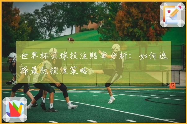 世界杯买球投注赔率分析：如何选择最优投注策略